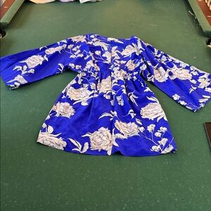 Yumi Kim Blue Floral Maxi Dress